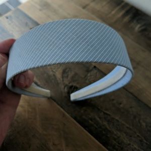 JCrew Seersucker headband